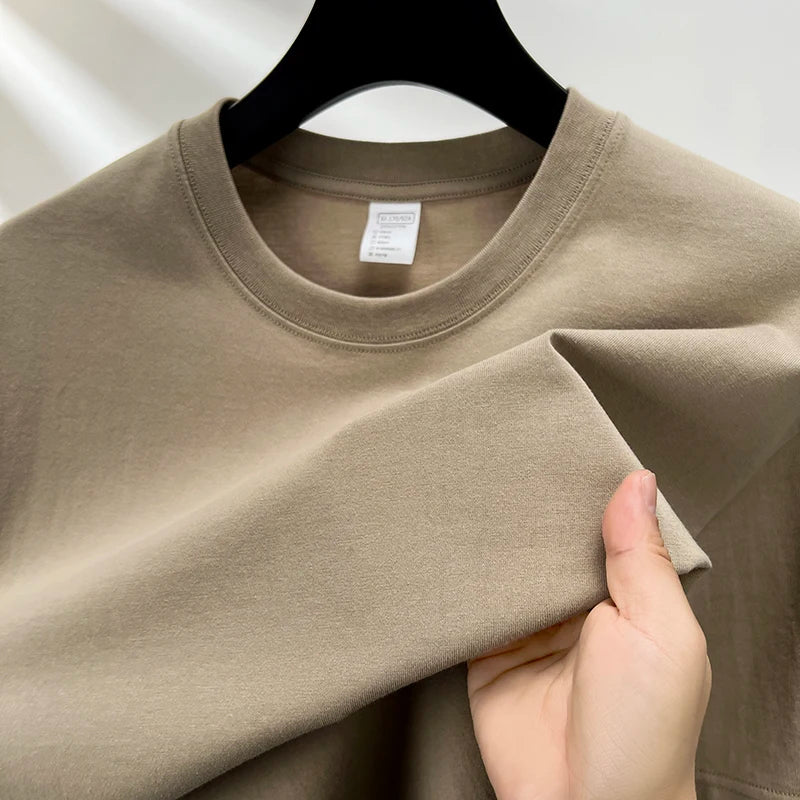 Premium Cotton Crew Neck T-Shirt for Men