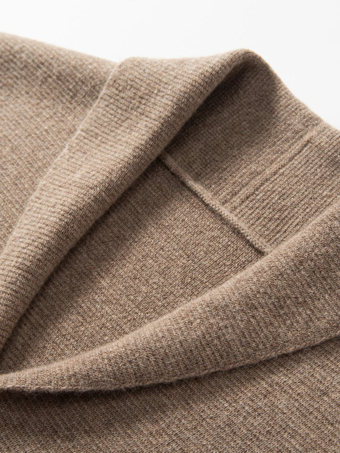 Men's 100% Cashmere Shawl Collar Knit Vest
