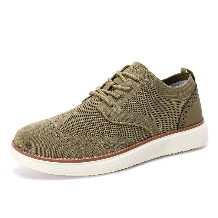  Men's Breathable Knit Casual Shoes
