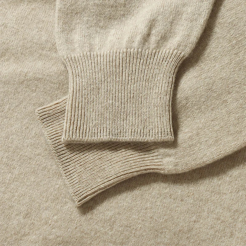  Men's Cashmere Crew Neck Sweater