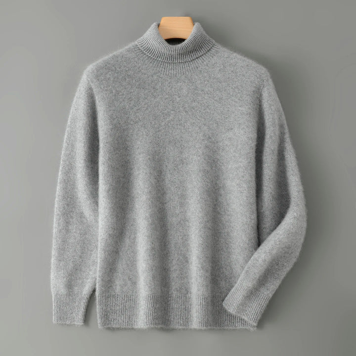 Men's Cashmere High Neck Sweater