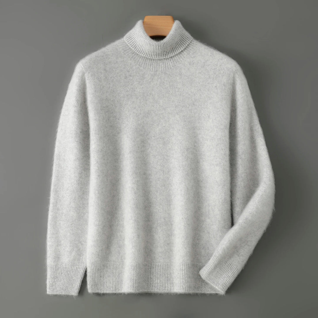 Men's Cashmere High Neck Sweater