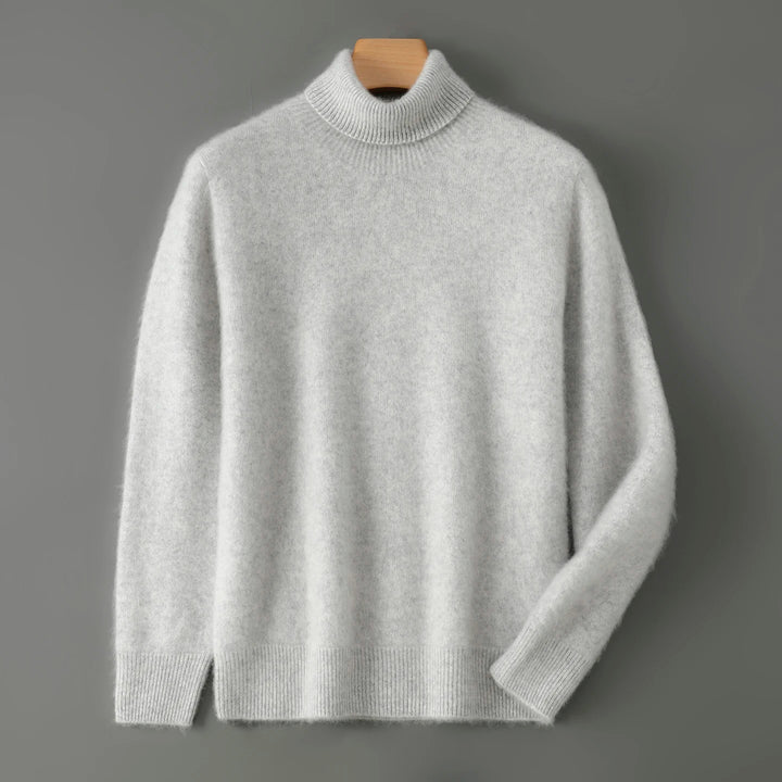 Men's Cashmere High Neck Sweater