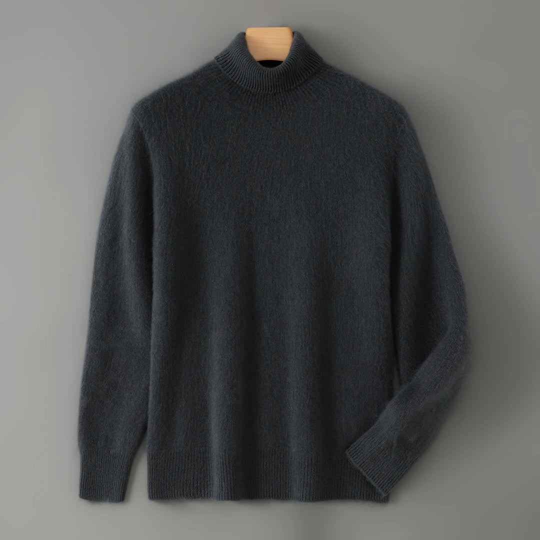 Men's Cashmere High Neck Sweater