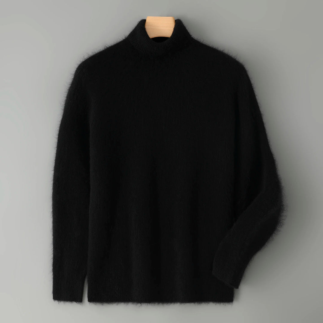Men's Cashmere High Neck Sweater