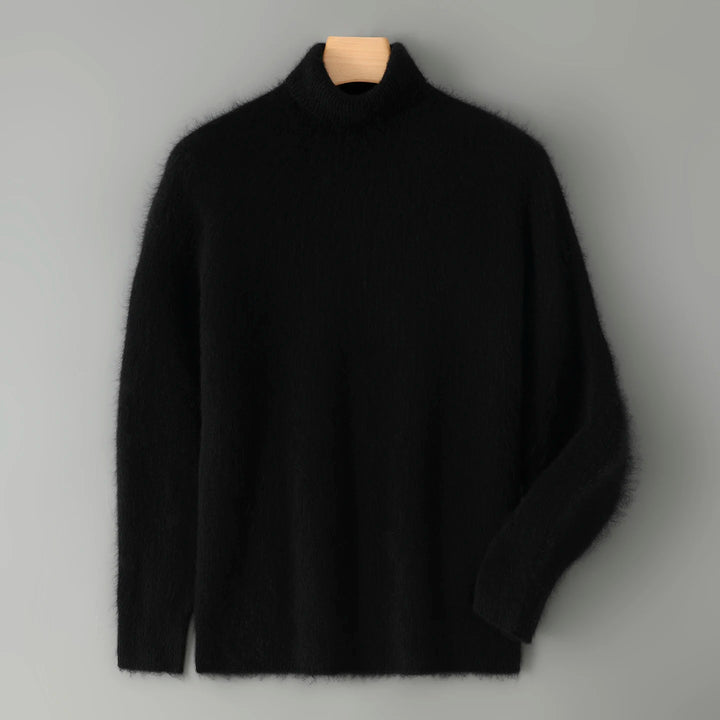 Men's Cashmere High Neck Sweater