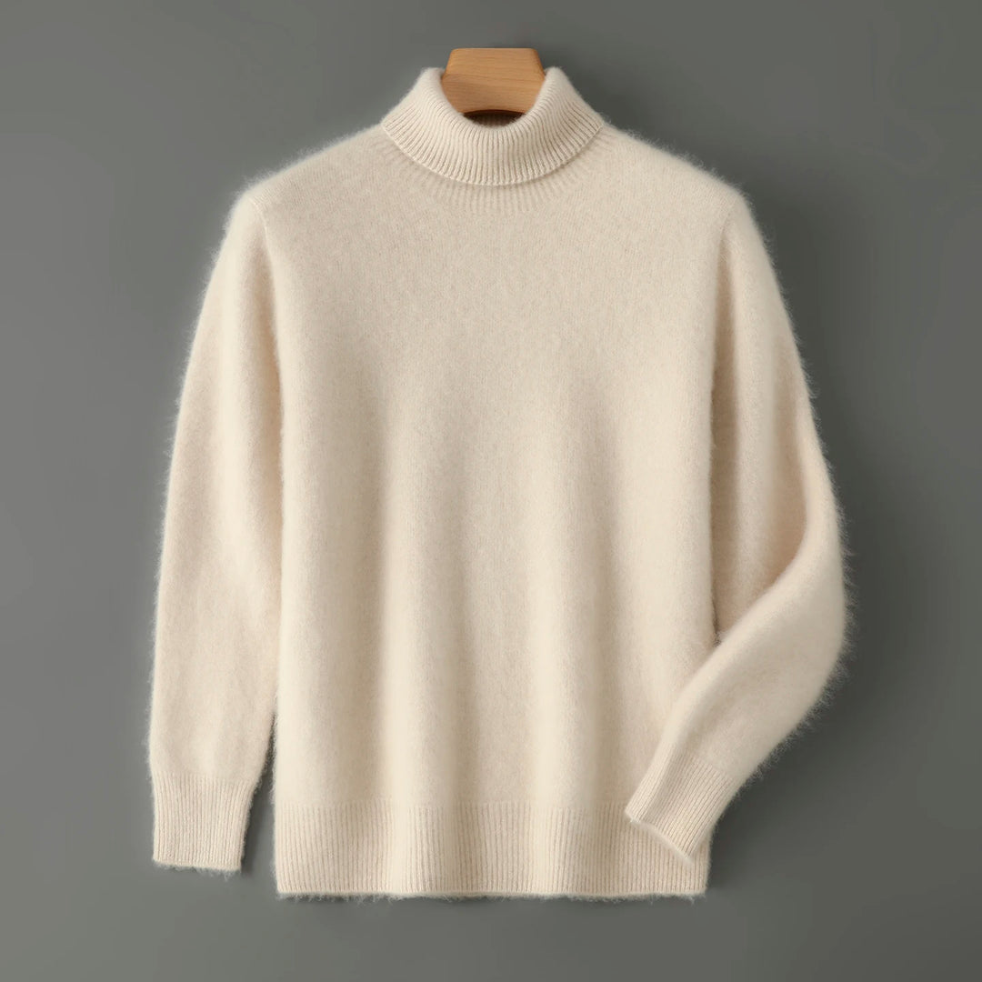 Men's Cashmere High Neck Sweater