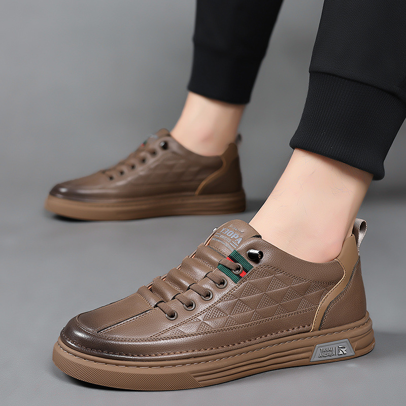 Men's Luxury Leather Sneakers