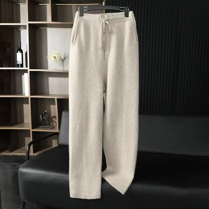Men's Pure Cashmere Zip Hoodie Cardigan