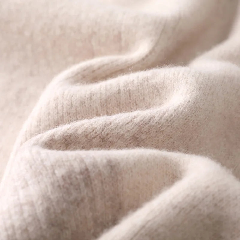 Men's Wool Jacquard Pullover Sweater