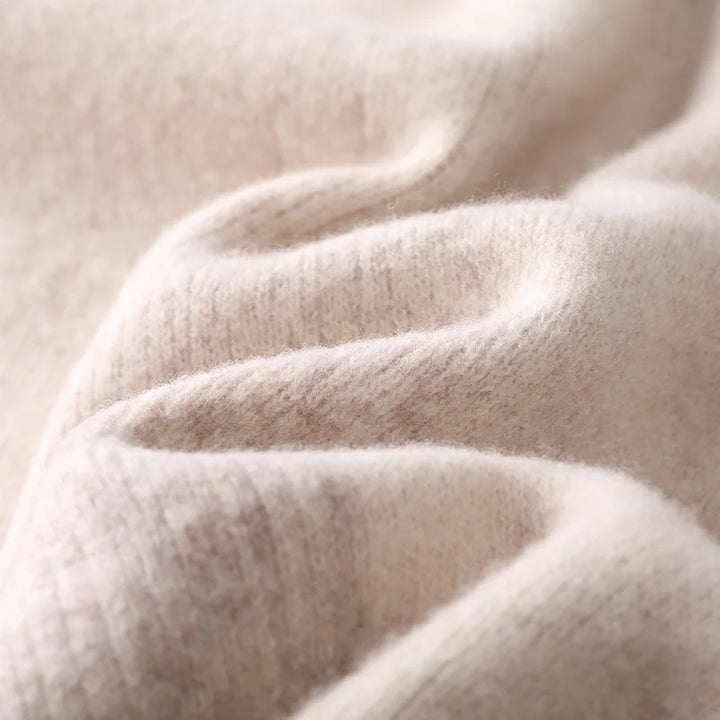 Men's Wool Jacquard Pullover Sweater