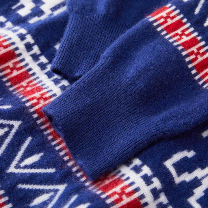 Men's Wool Nordic Pattern Sweater