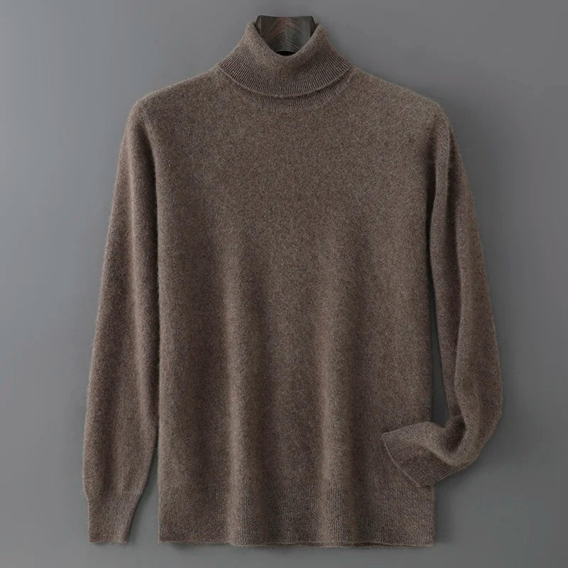 Men's Cashmere Turtleneck Sweater