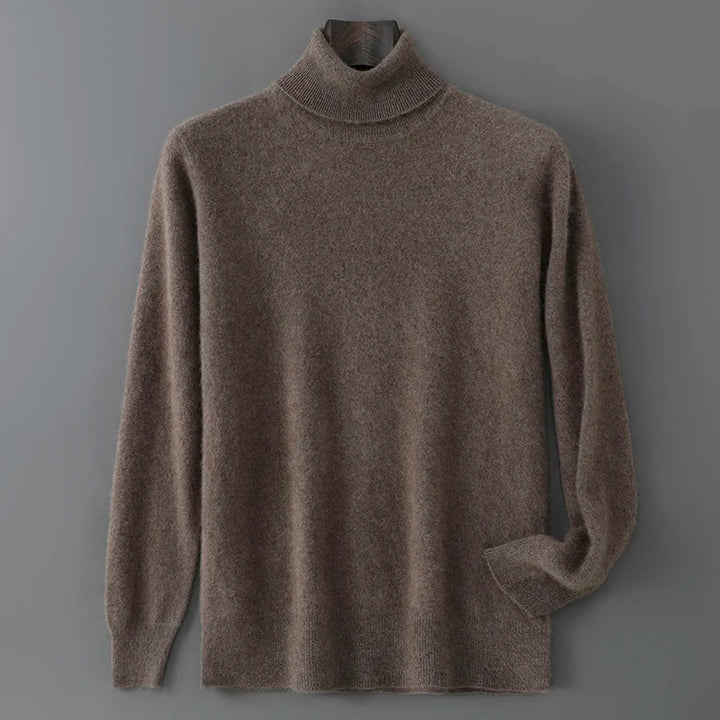 Men's Cashmere Turtleneck Sweater