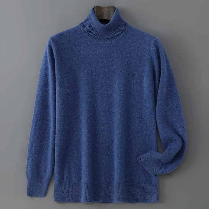 Men's Cashmere Turtleneck Sweater
