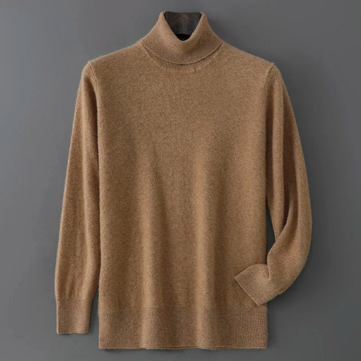 Men's Cashmere Turtleneck Sweater