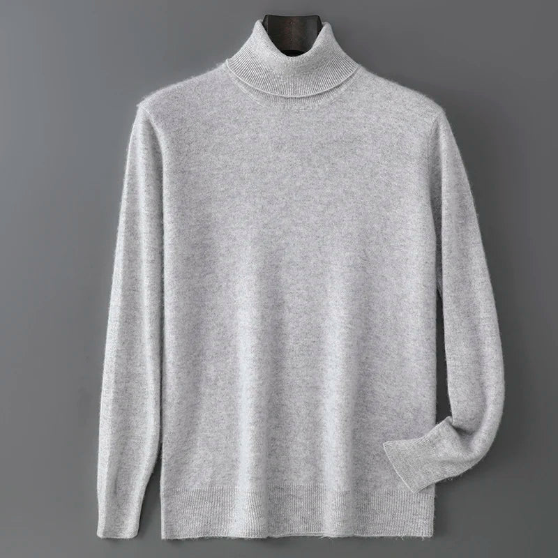 Men's Cashmere Turtleneck Sweater