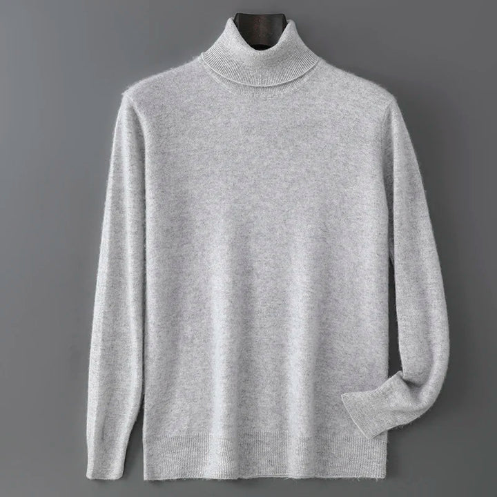 Men's Cashmere Turtleneck Sweater
