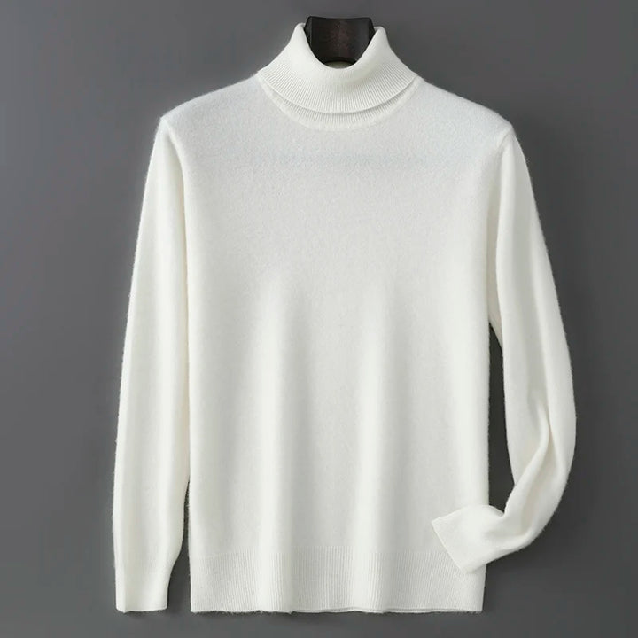 Men's Cashmere Turtleneck Sweater