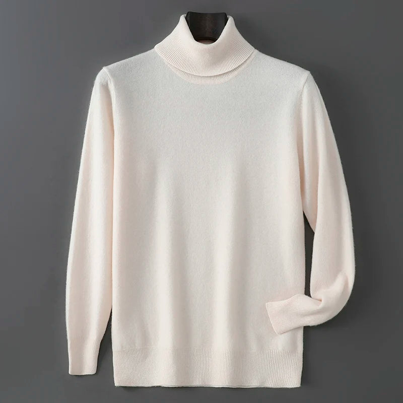 Men's Cashmere Turtleneck Sweater