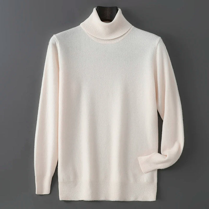 Men's Cashmere Turtleneck Sweater