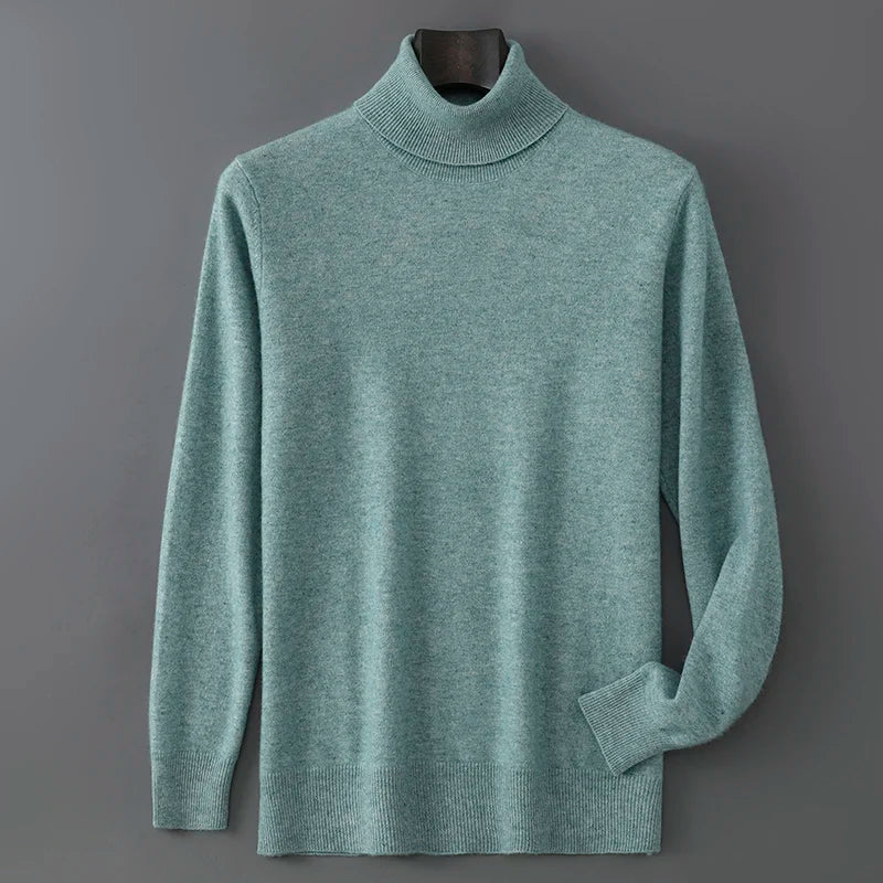  Men's Cashmere Turtleneck Sweater