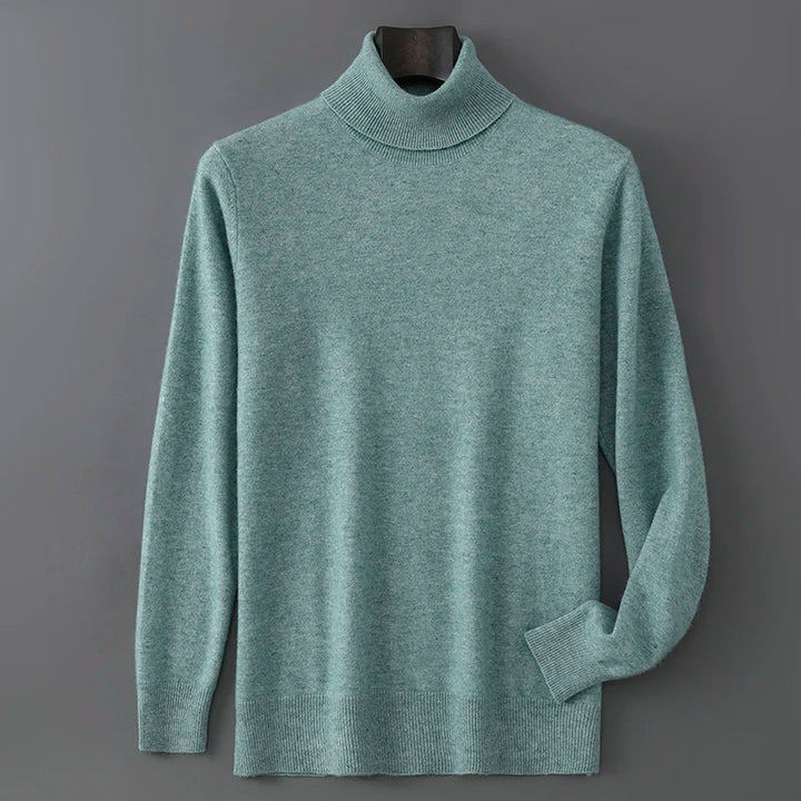  Men's Cashmere Turtleneck Sweater