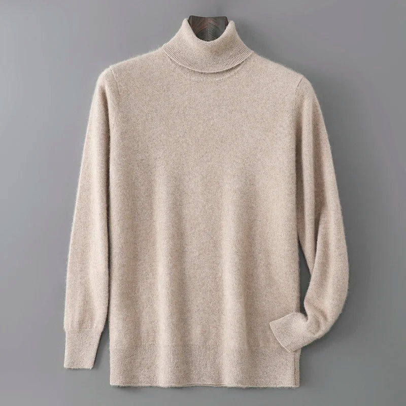  Men's Cashmere Turtleneck Sweater