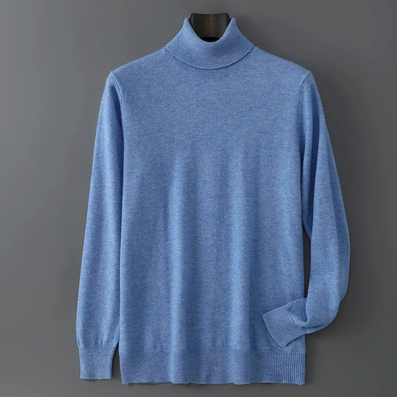  Men's Cashmere Turtleneck Sweater