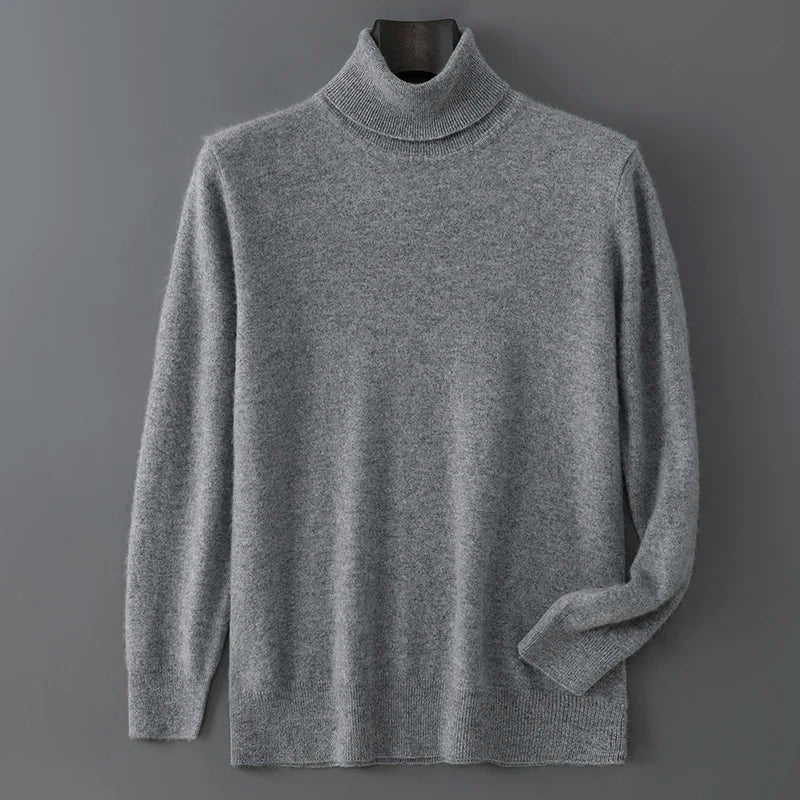  Men's Cashmere Turtleneck Sweater
