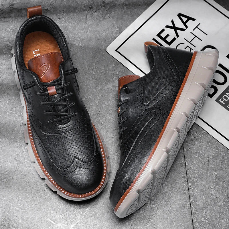  Men's Premium Leather Casual Shoes