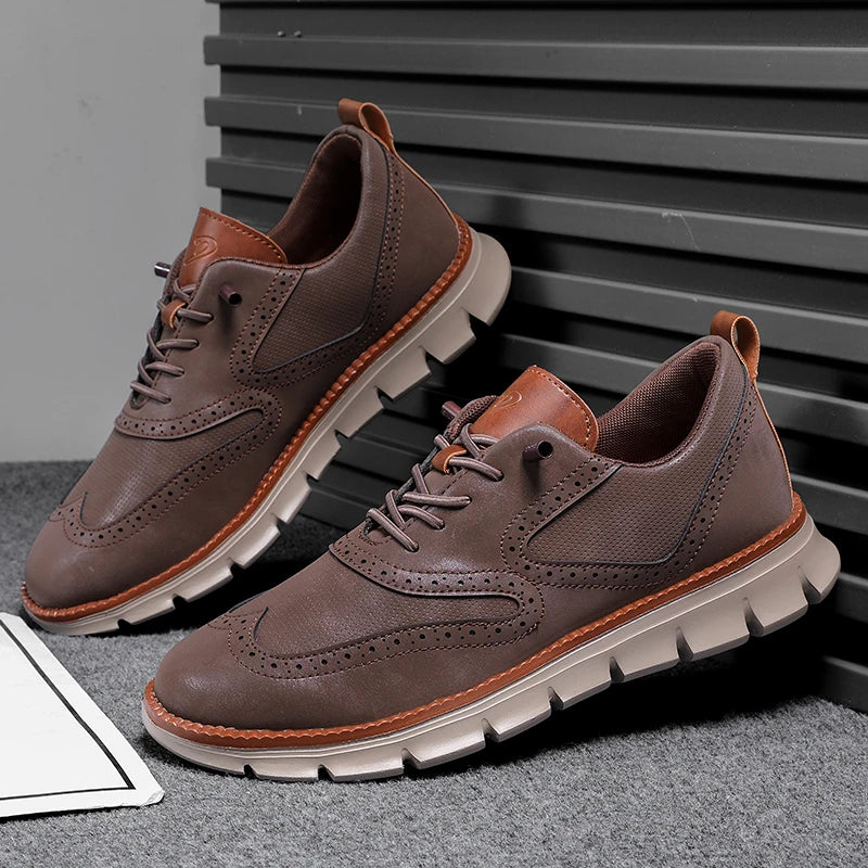 Men's Premium Leather Casual Shoes