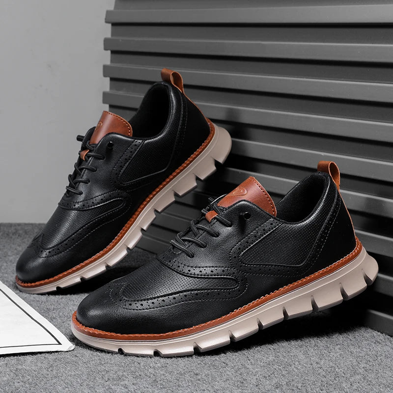  Men's Premium Leather Casual Shoes