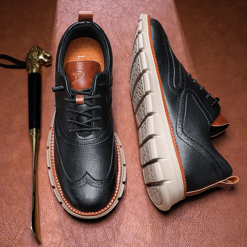  Men's Premium Leather Casual Shoes