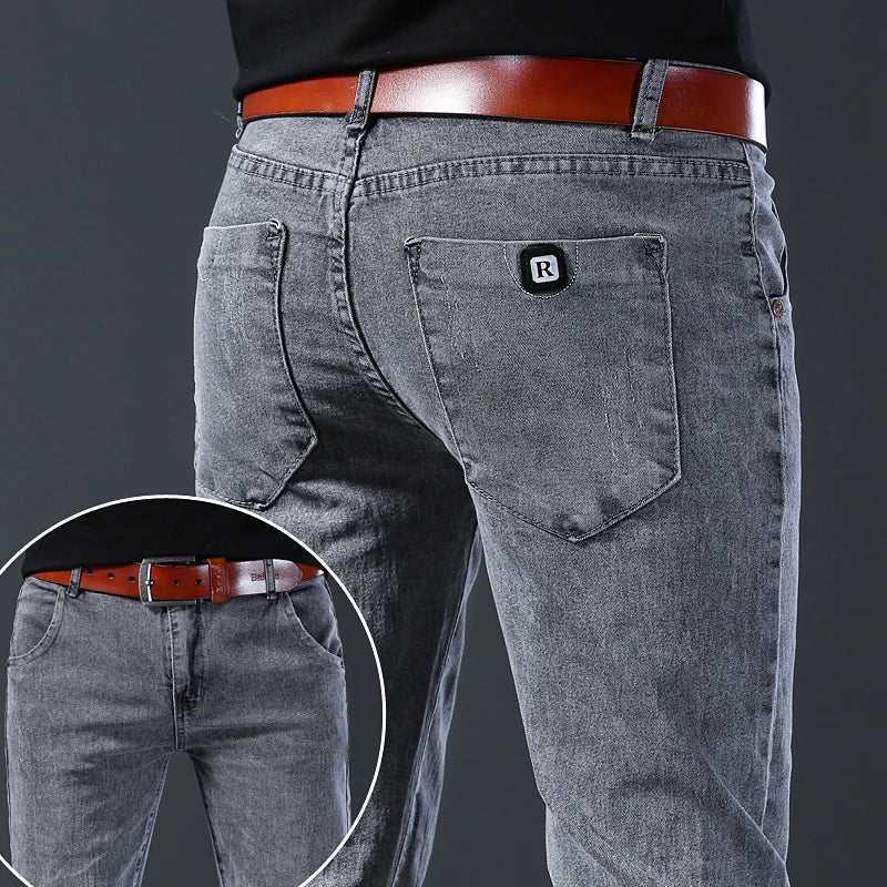 Men’s Slim Fit Grey Jeans