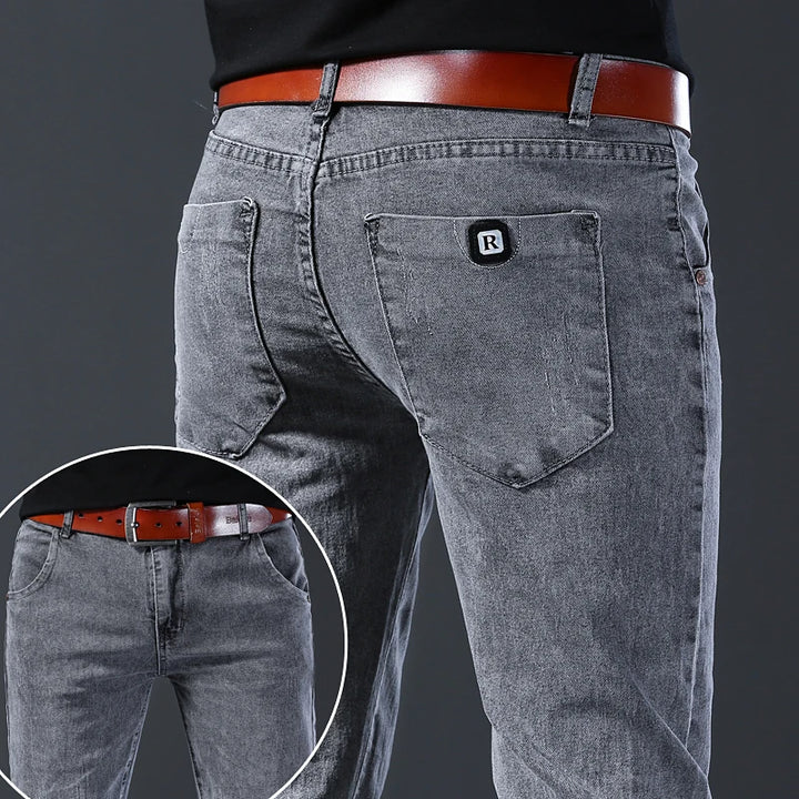 Men’s Slim Fit Grey Jeans