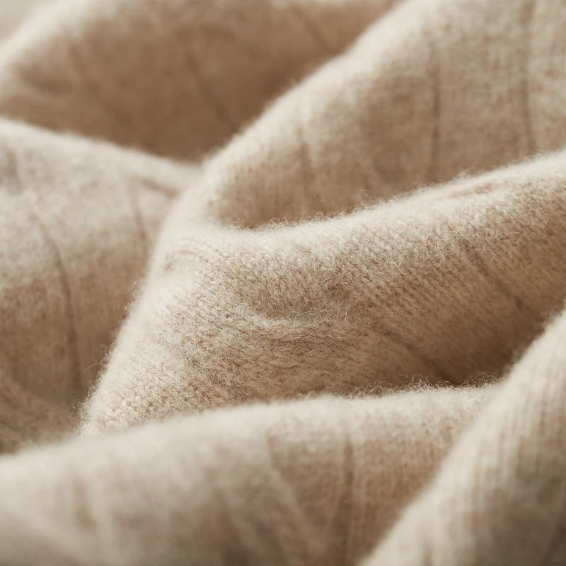 Merino Wool Half-Zip Sweater