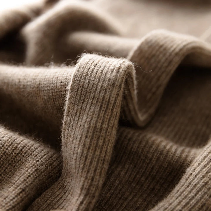 Merino Wool Knit Sleeveless Vest