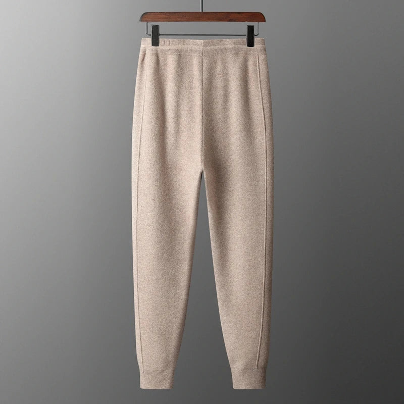Merino Wool Knit Sweatpants