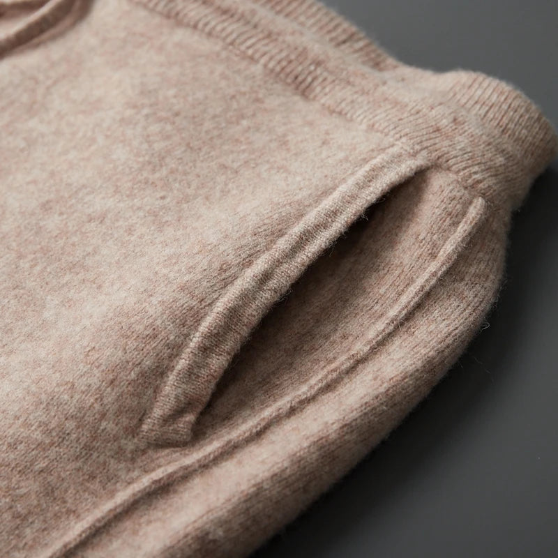 Merino Wool Knit Sweatpants