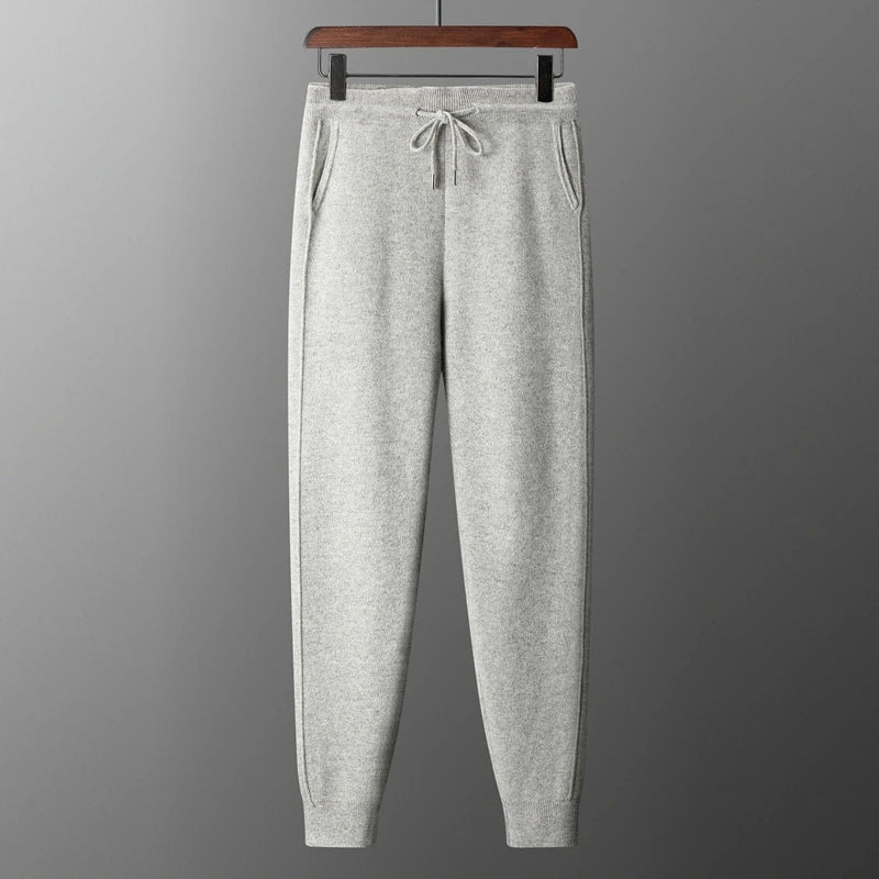 Merino Wool Knit Sweatpants