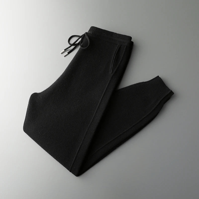 Merino Wool Knit Sweatpants