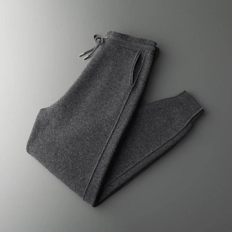Merino Wool Knit Sweatpants