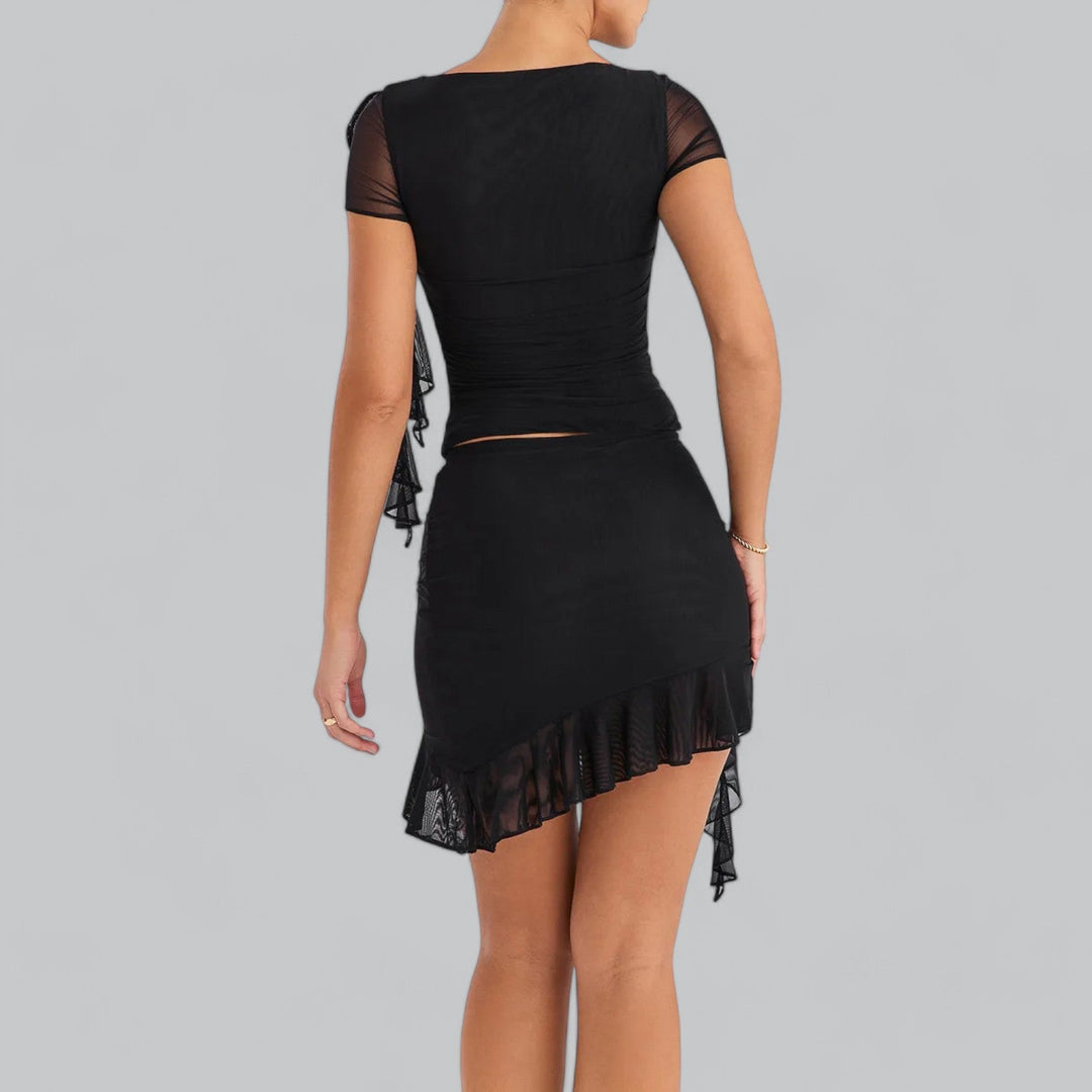 Mini Dress Elegant Co-Ord Set