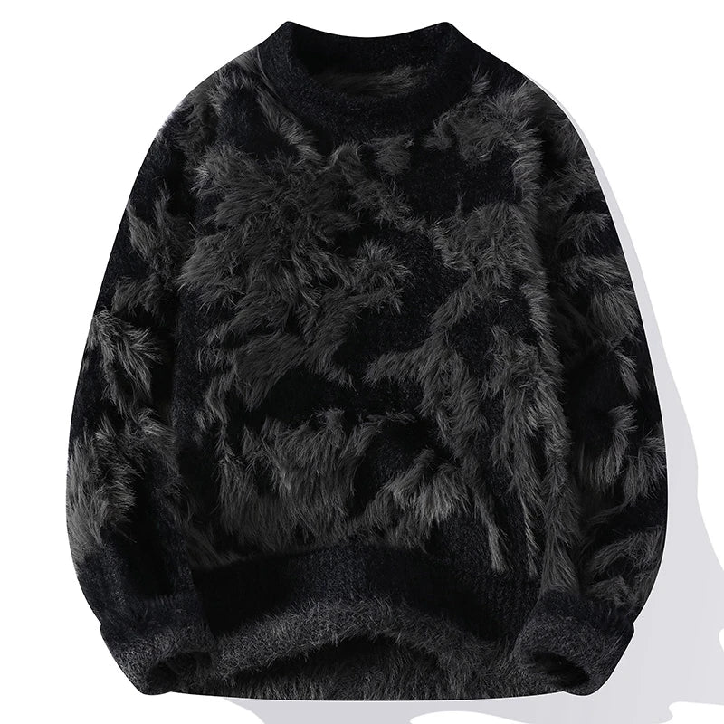  Mink Cashmere Jacquard Sweater