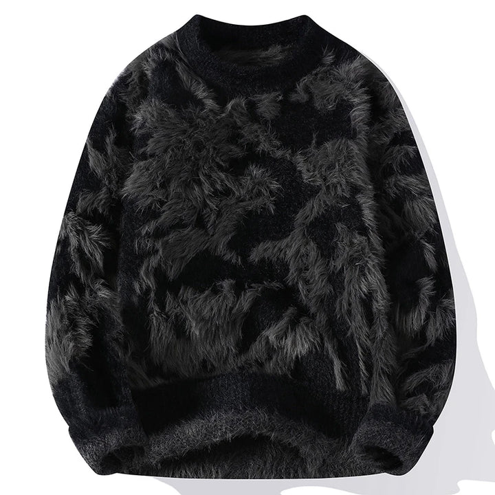  Mink Cashmere Jacquard Sweater