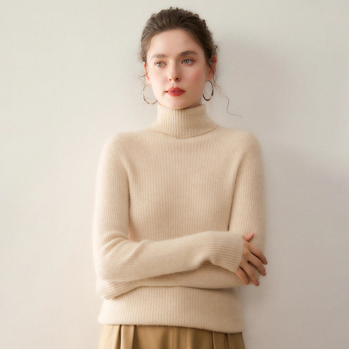 Modern Pure Cashmere Slim Turtleneck Sweater