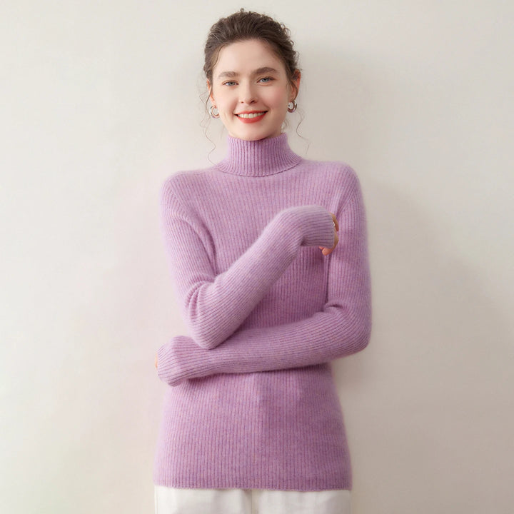 Modern Pure Cashmere Slim Turtleneck Sweater