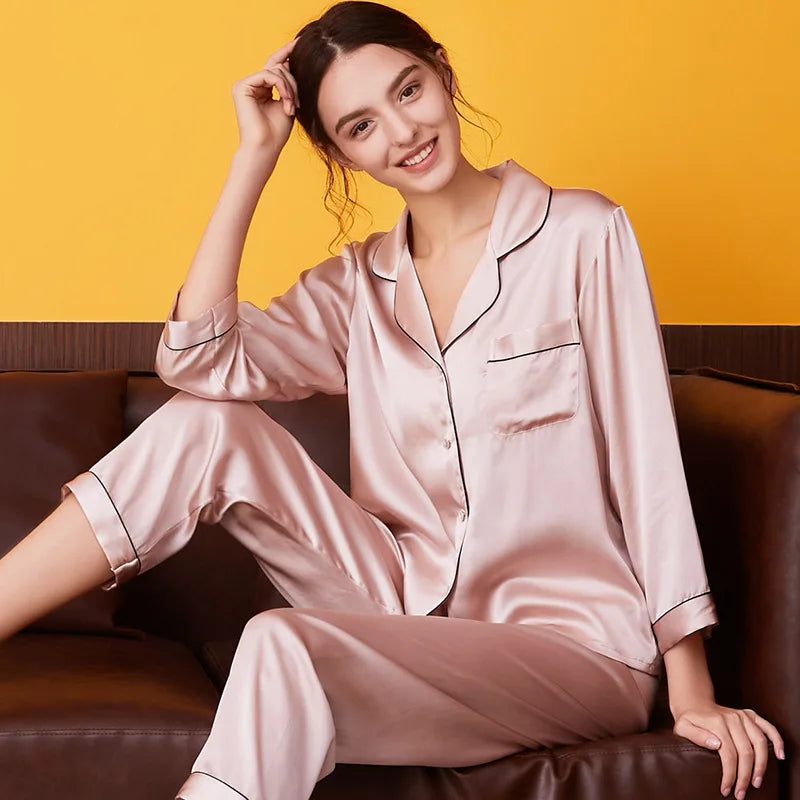 Mulberry Silk Pajama Set