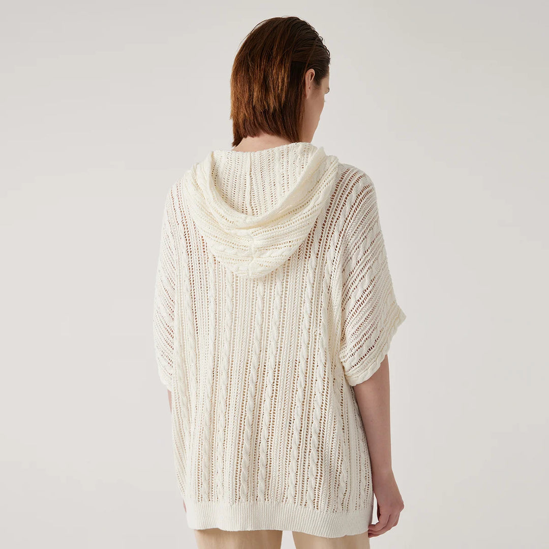 Open Knit Lightweight Cardigan